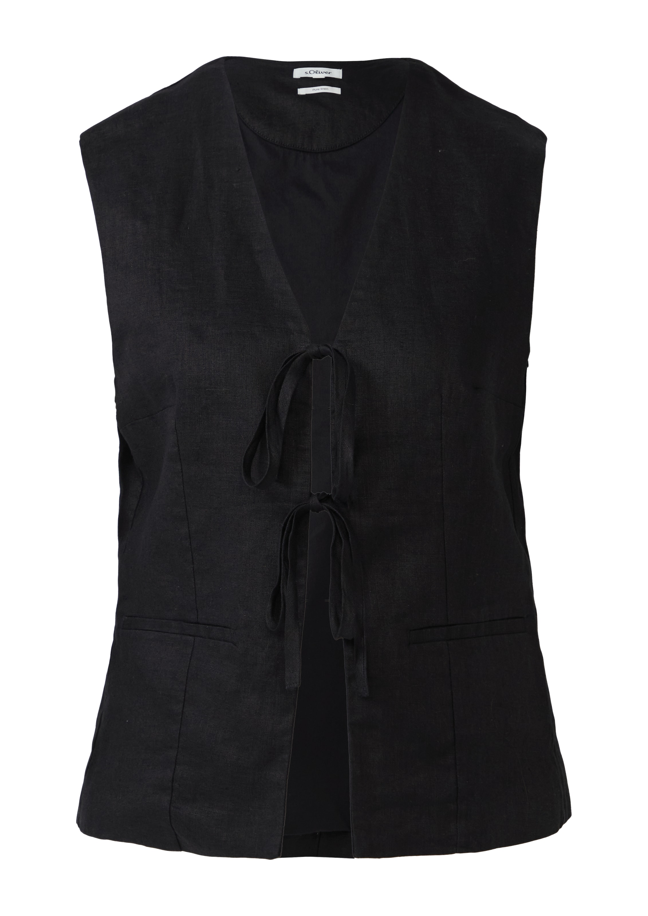 s.Oliver Bodywarmer in Zwart: voorkant