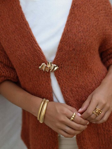 SASSYCLASSY Oversizestrickjacke‌‌‌ in Rot