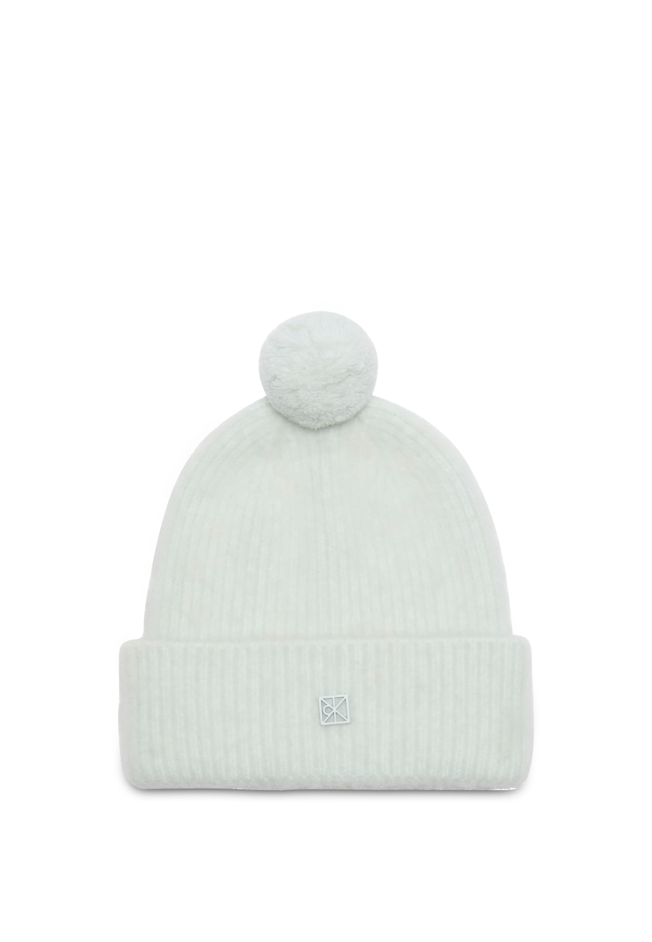 Calvin Klein Čepice – bílá: přední strana