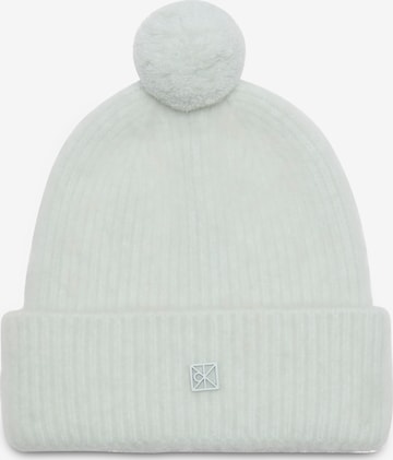 balta Calvin Klein Megzta kepurė: priekis