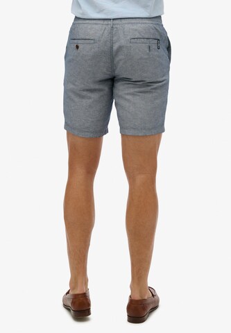 Superdry Slimfit Chino 'The Merchant Store' in Blauw