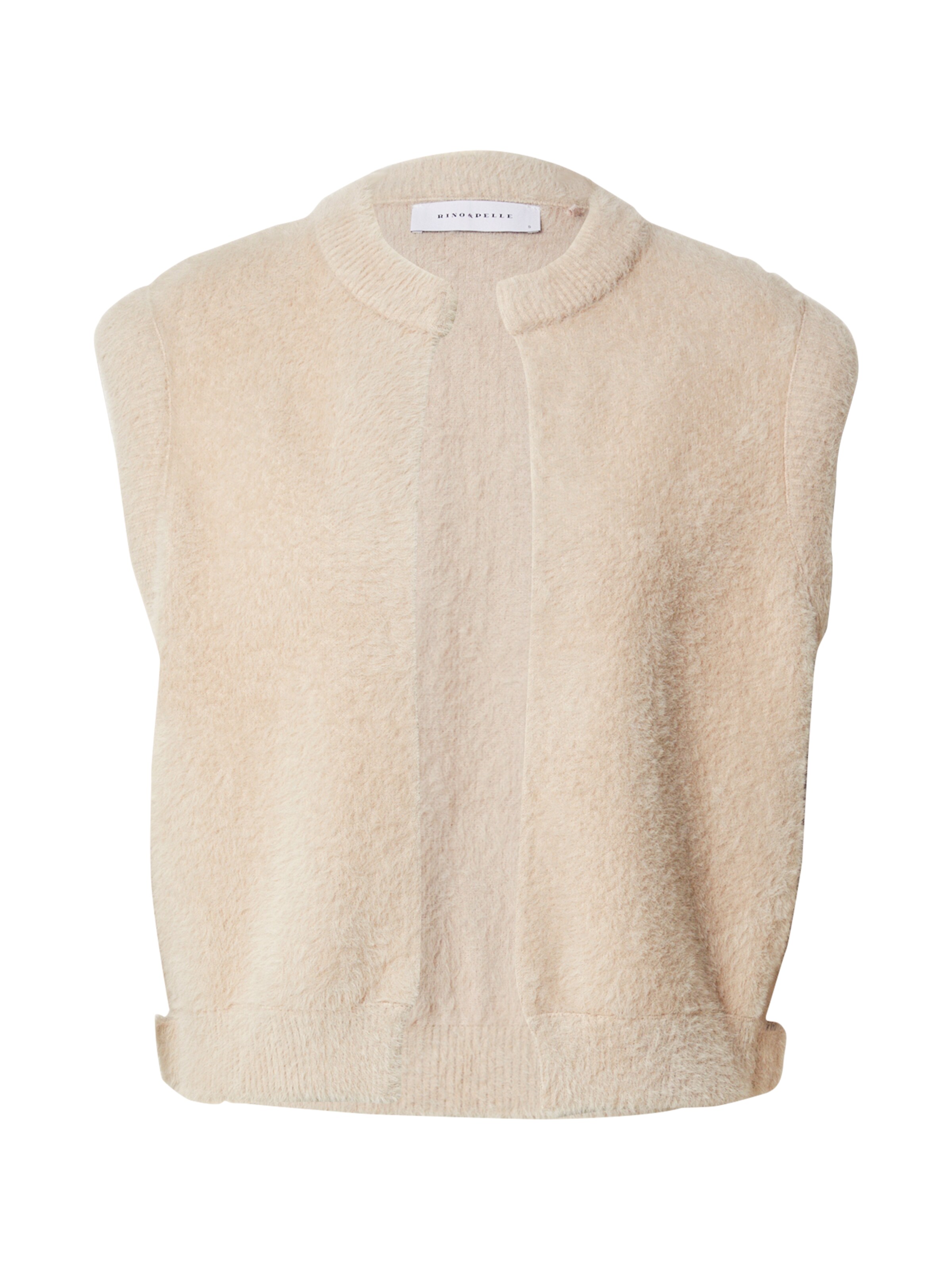 RINO & PELLE Pletená vesta 'Elona' - Sivá: predná strana