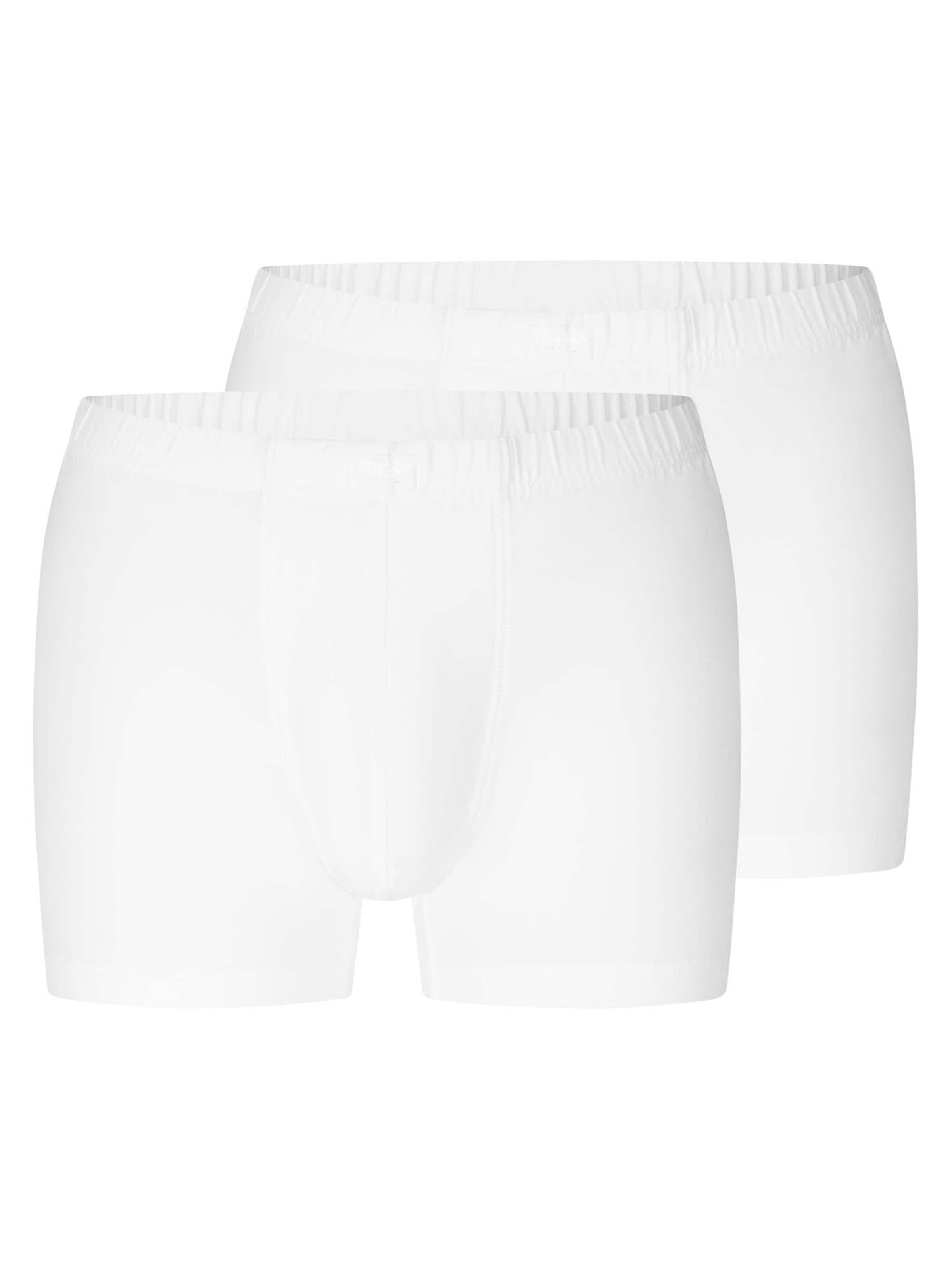 Mey Boxer shorts 'Softball' in White: front