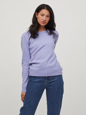 VILA Sweater 'Ril' in Purple: front