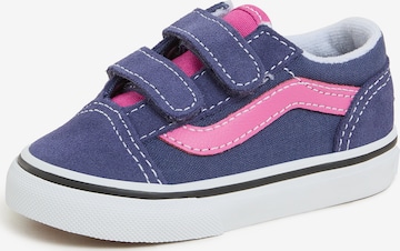 mėlyna VANS Sportbačiai 'Old Skool Hook And Loop': priekis