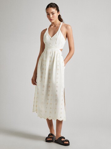 Pepe Jeans Dress ' GISELA ' in White: front