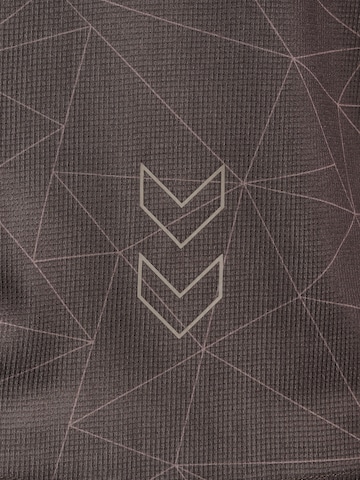 Hummel Sports top in Brown