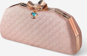 Elegon Clutch 'Model Malaysia' in Gold: front