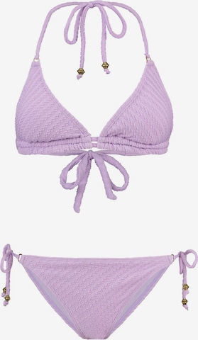 Triangle Bikini 'LIZ' Shiwi en violet : devant