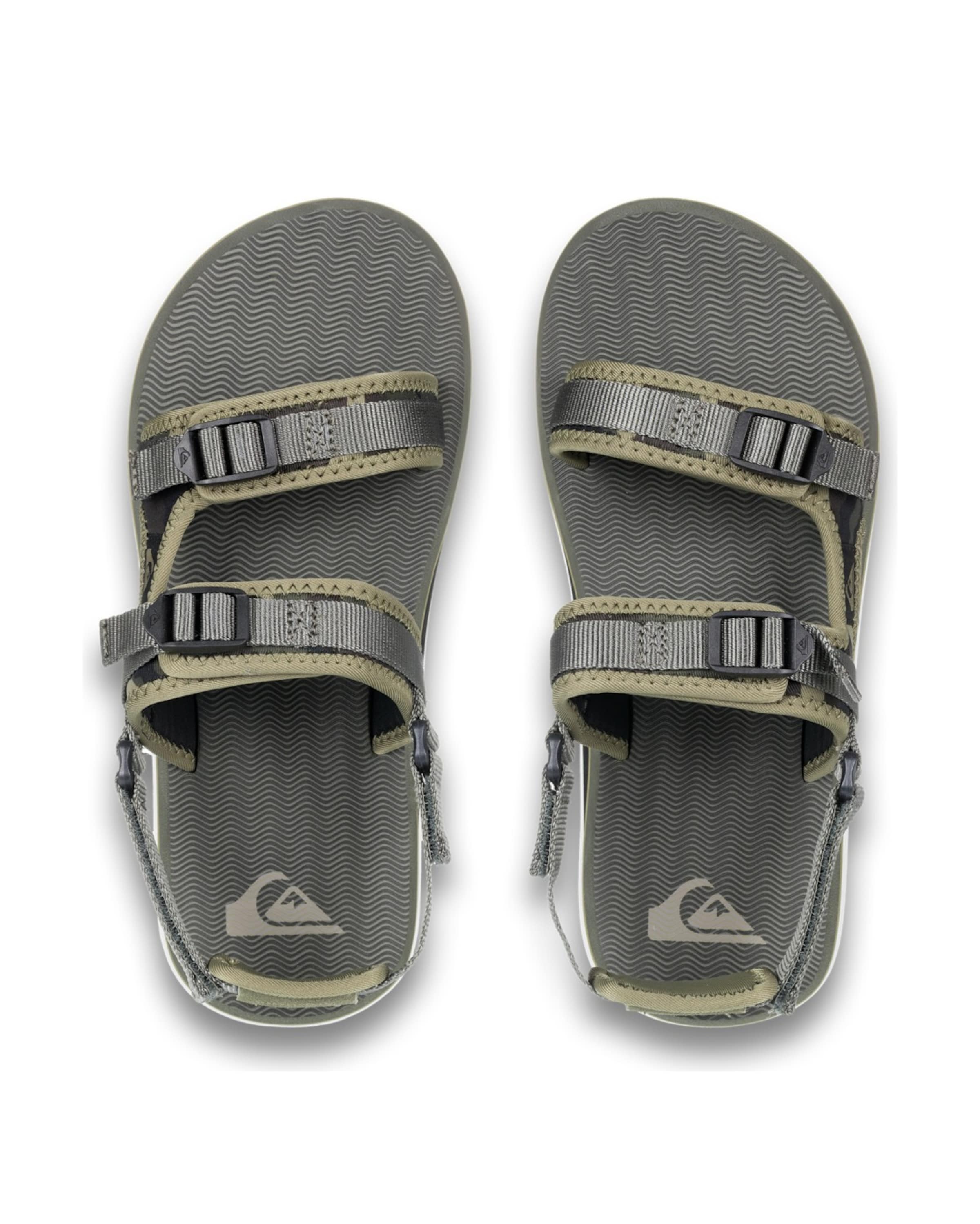 QUIKSILVER Sandals 'Monkey Caged' in Green