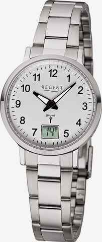 REGENT Analog Watch in Silver: front