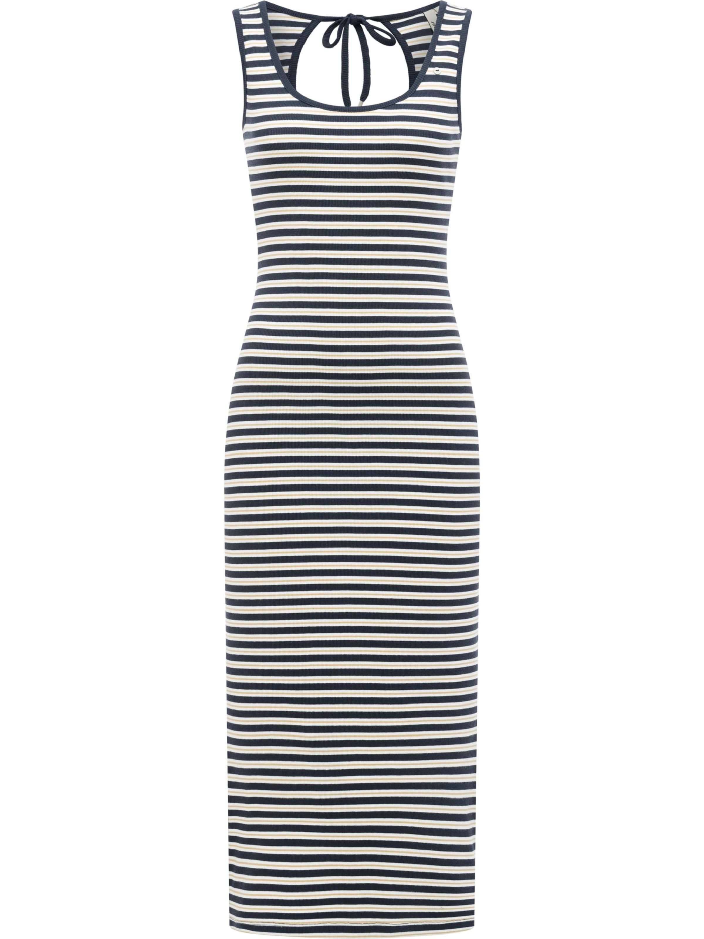 Ragwear Robe 'Montyca Youmodo' en beige clair / bleu marine / blanc, Vue avec produit