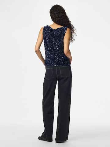 PIECES Top 'PCKAMMY' in Blue