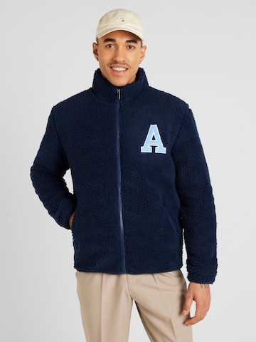 AÉROPOSTALE Prehodna jakna | modra barva