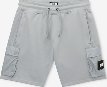 Weekend Offender Regular Cargo Pants 'Noreaster' in Grey: front