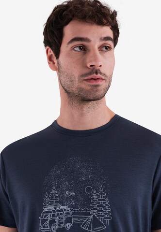 ICEBREAKER Funktionsshirt 'Tech Lite III' in Blau