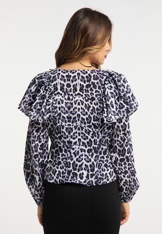 faina - Blusa em preto