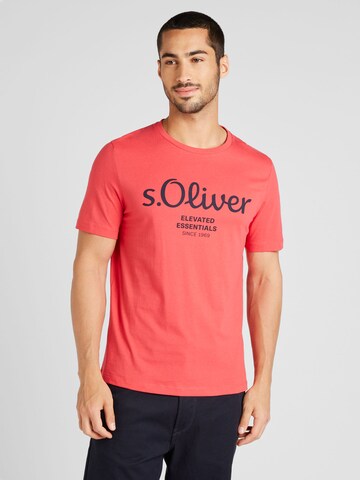 s.Oliver T-Shirt in Rot: Vorderseite