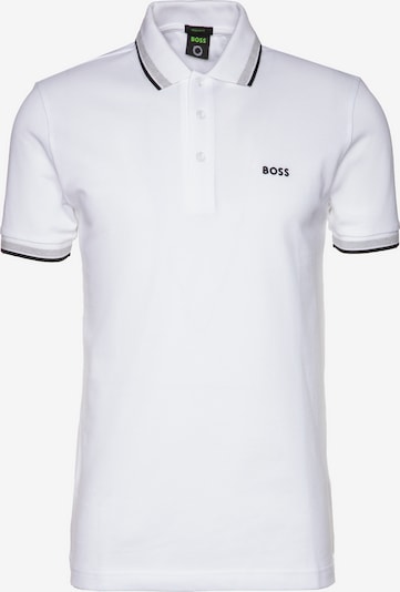 BOSS T-Shirt 'Paddy' en bleu nuit / gris / blanc, Vue avec produit