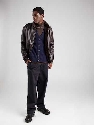 Lindbergh Knit cardigan in Blue