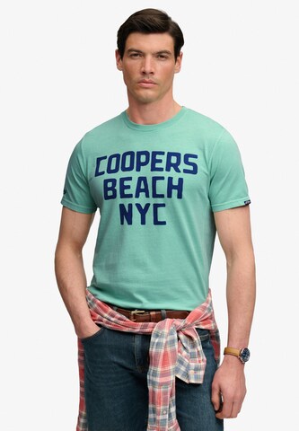 T-Shirt Superdry & Co en vert : devant