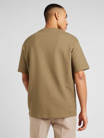 T-Shirt 'SAUL' SELECTED HOMME en vert