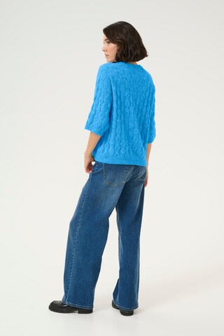 Kaffe Pullover in Blau