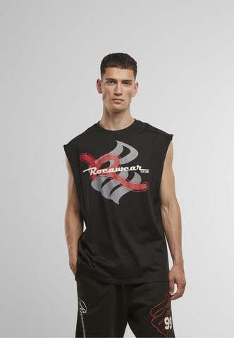 ROCAWEAR Shirt ' ' in Zwart: voorkant