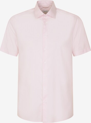 Chemise business SEIDENSTICKER en rose : devant