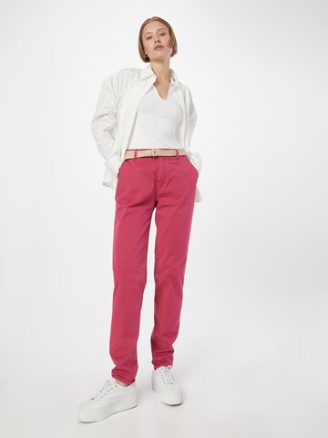 ESPRIT Liibuv Chino-püksid, värv roosa