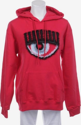 Chiara Ferragni Sweatshirt / Sweatjacke L in Rot: predná strana