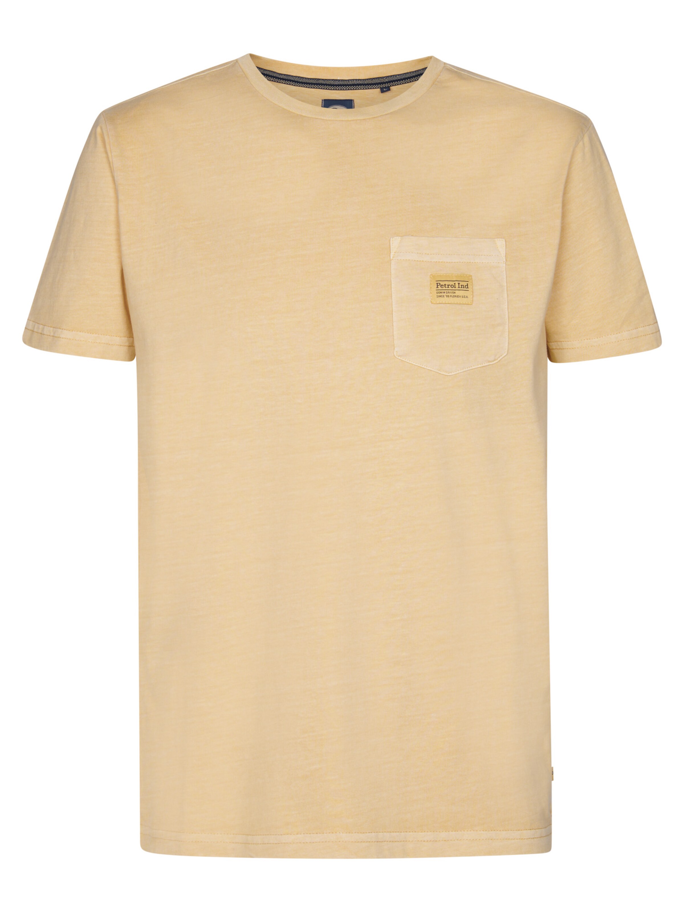 Petrol Industries - Camisa em amarelo: frente