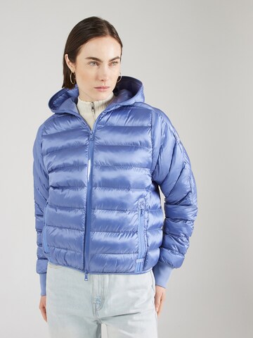 No. 1 Como Tussenjas in Blauw: voorkant