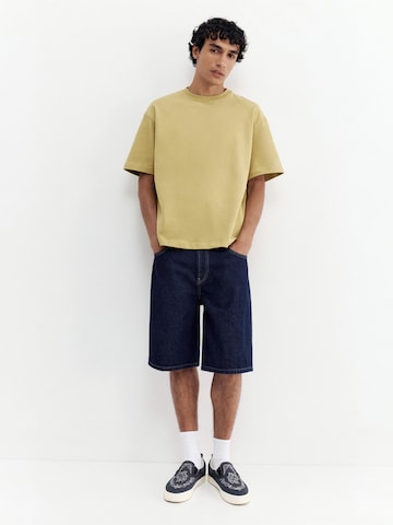 T-Shirt Pull&Bear en jaune