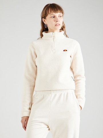 ELLESSE Sweatshirt 'Senatore' i hvid: forside