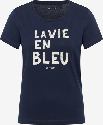 MUSTANG Shirt 'Alma' in Blue: front