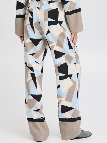 Wide Leg Pantalon 'Favia' b.young en beige