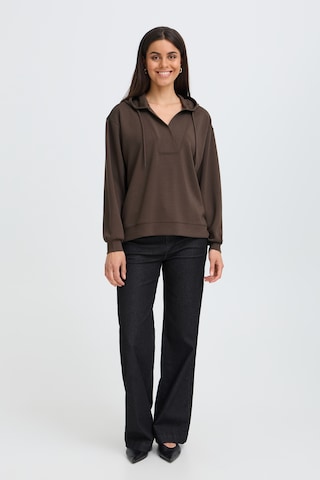 Fransa - Sweatshirt 'FRAURORA' em castanho