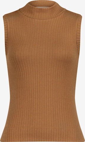 Nicowa Knitted Top 'Nizona' in Beige: front