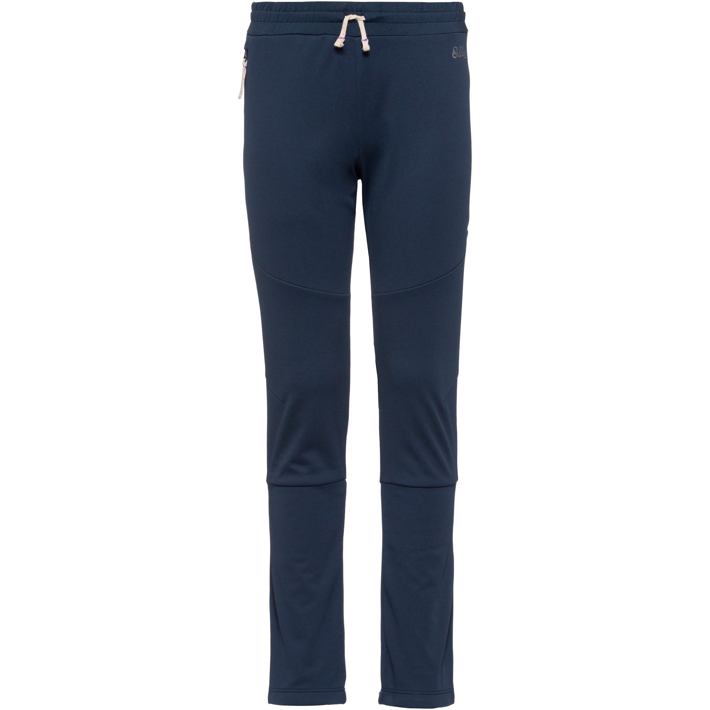 ODLO Regular Workout Pants 'Essential' in Blue: front