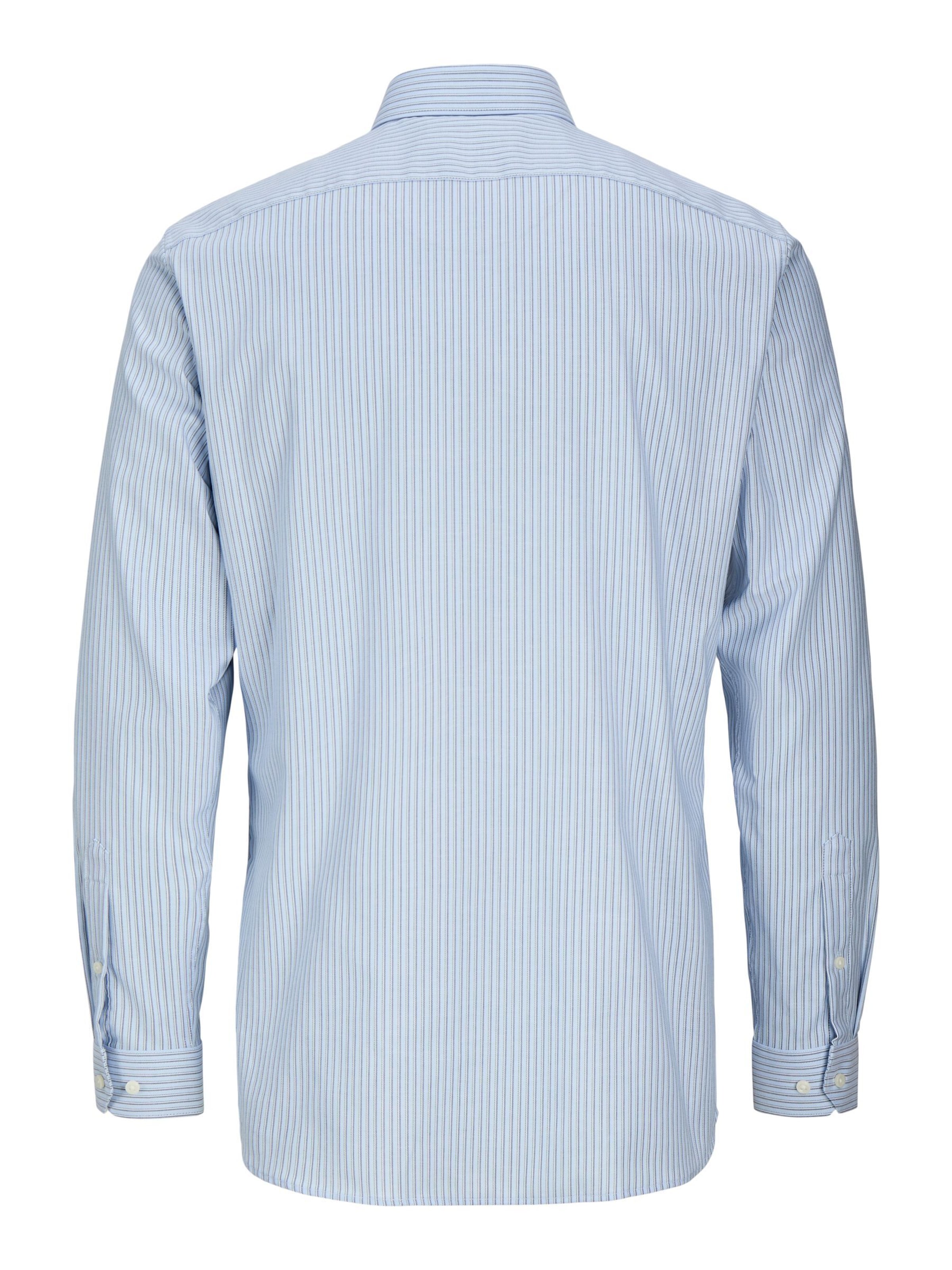 JACK & JONES Slim Fit Skjorte 'JPRBLParker' i blå