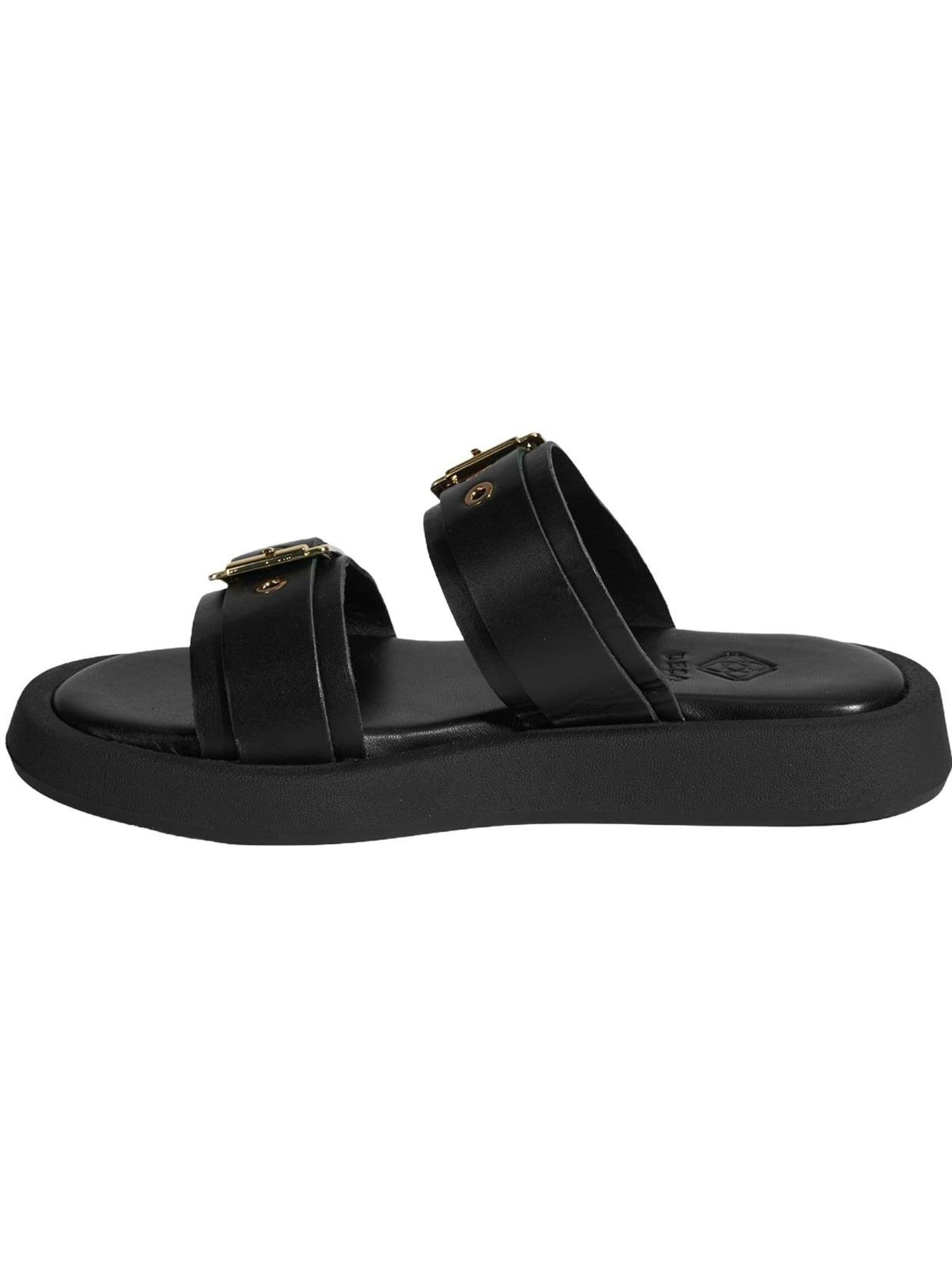 Pantoufle 'Hausschuhe' Desa en noir