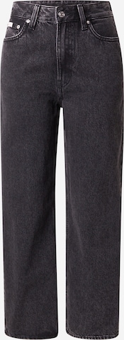 juoda Calvin Klein Jeans Laisvas Džinsai 'ESSENTIAL': priekis