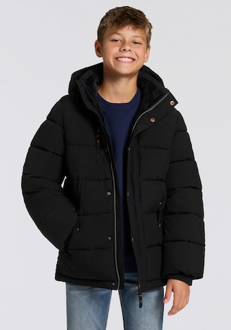 Kidsworld Winter Jacket in Black: front
