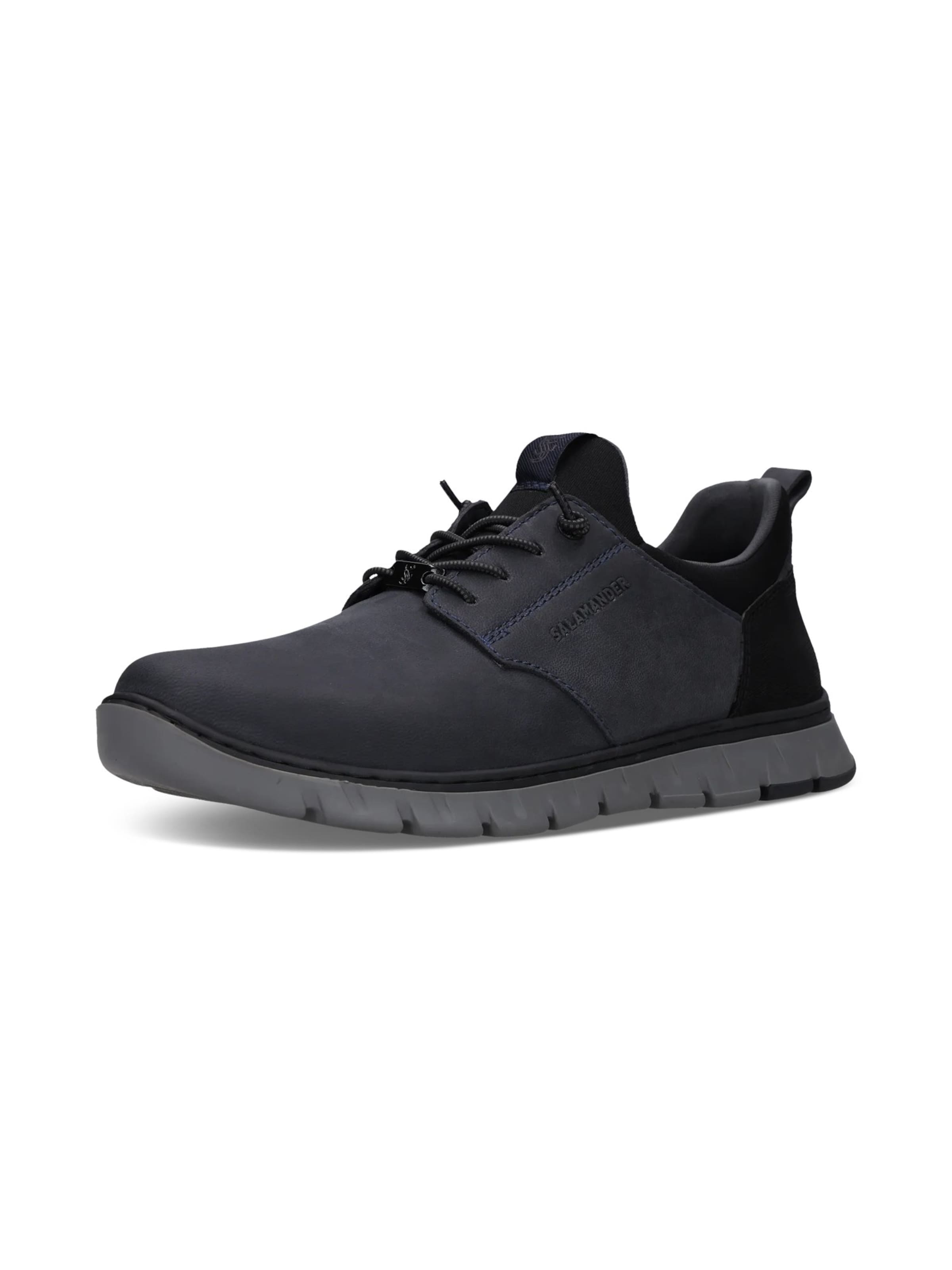Baskets basses SALAMANDER en bleu : devant