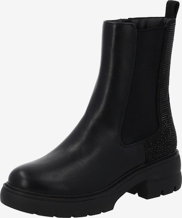 Palado by Sila Sahin Chelsea Boots ' Jynna ' in Black: front