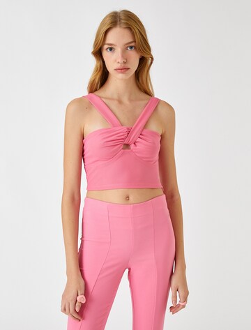 Koton Top in Pink: front