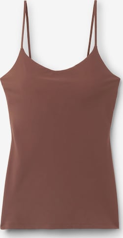 Tezenis Undershirt in Brown: front
