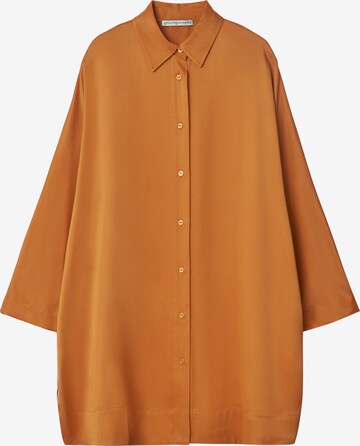 Camicia da donna di Adolfo Dominguez in arancione: frontale