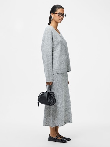Cardigan 'PCPam' PIECES en gris